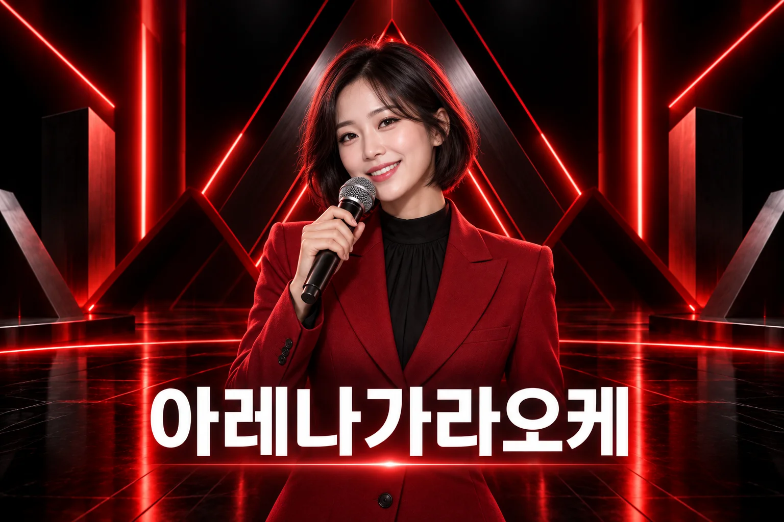 아레나가라오케 임시 제작 이미지